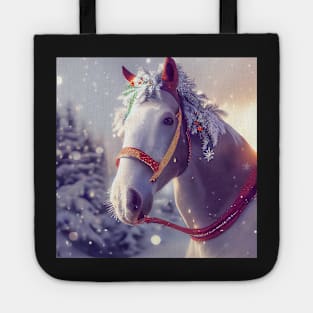 Christmas Horses Series Tote