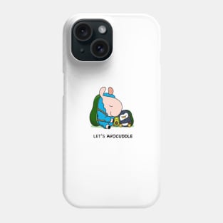 Let's avocuddle Phone Case