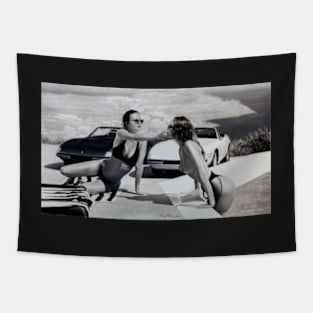 Rest on Olimpus. Ferrari Dytona Tapestry