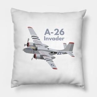 A-26 Invader WW2 Light Bomber Pillow