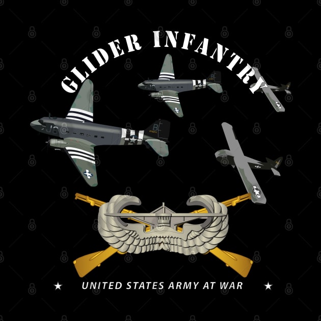 Glider Infantry w Towed Glider w  Infantry Glider Badge by twix123844