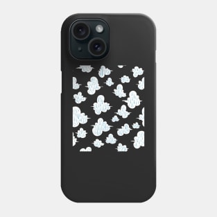 Raining Inside The Clouds pattern Phone Case