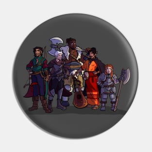 The Companions Assembled Pin