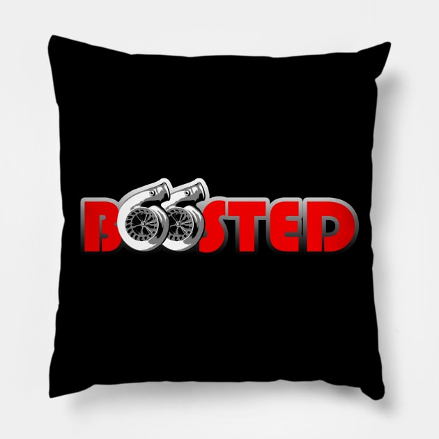 BOOSTED Pillow by HSDESIGNS