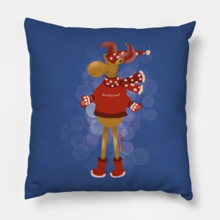 Christmas deer Pillow