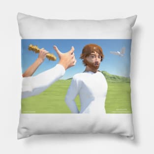 Christ and the Crowning with Thorns Pillow