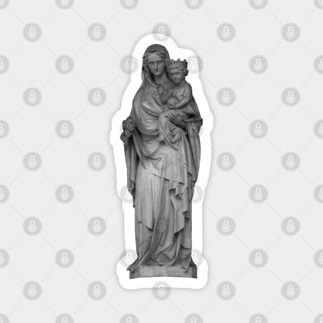 Madonna and Child Magnet by Enzwell