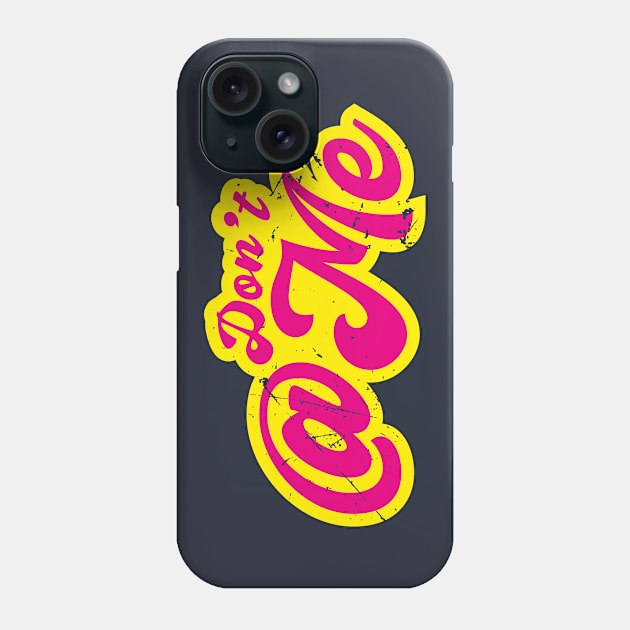 Dont @ Me -Retro (v1) Phone Case by bluerockproducts