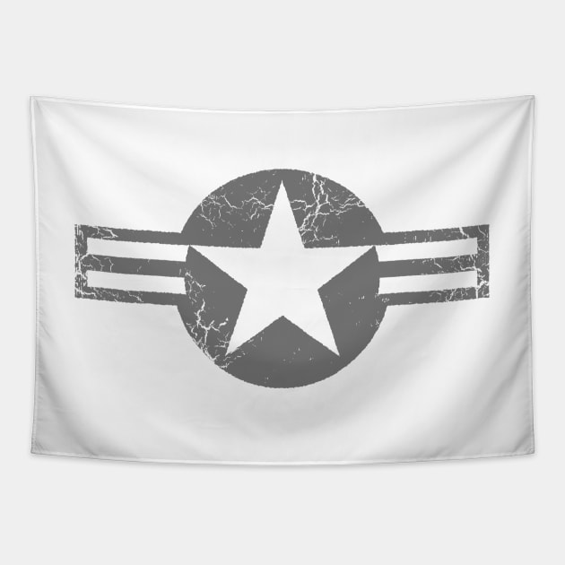 USAF Low Visibility Roundel Tapestry by Wykd_Life