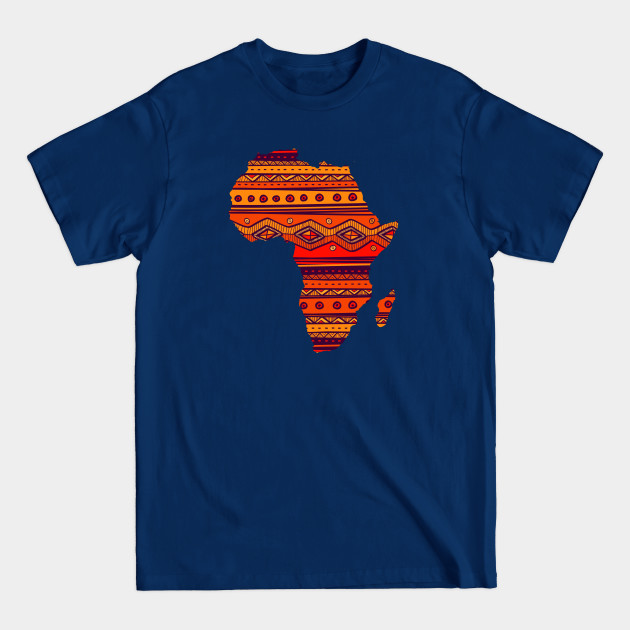 Disover Africa Wallpaper Safari Tribal Art Design - Africa - T-Shirt