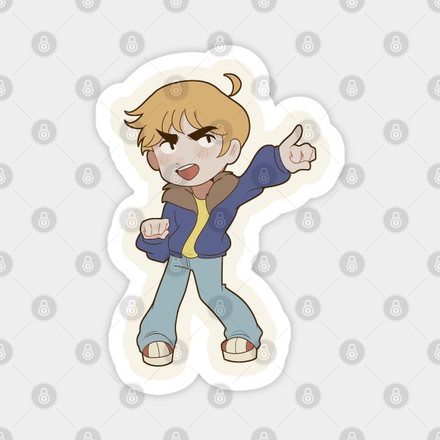 Scott Pilgrim Magnet by Kaze Artzz