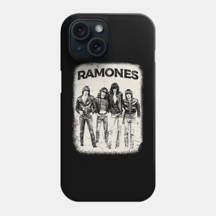 Vintage Distressed Ramones Phone Case