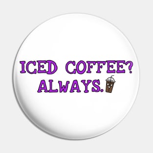 iced coffee Pin