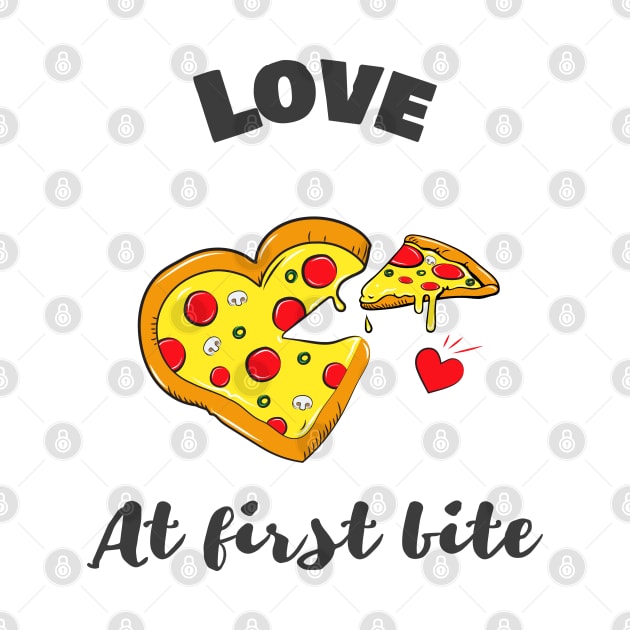 Love and Pizza by vcent