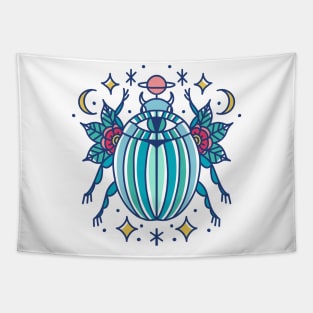 Lucky scarab Tapestry