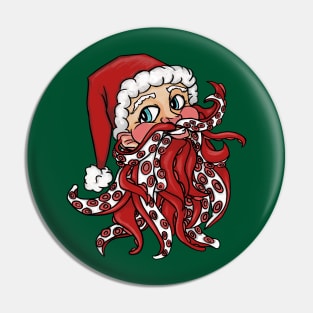 Tentacle Santa Pin