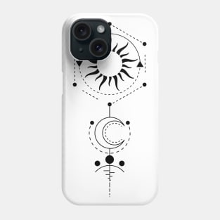 Sun and Moon | Cosmic Wedding Phone Case