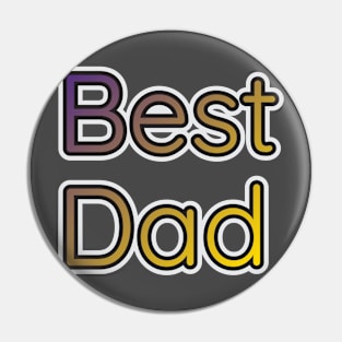 Heartfelt Father's Day Design Pin