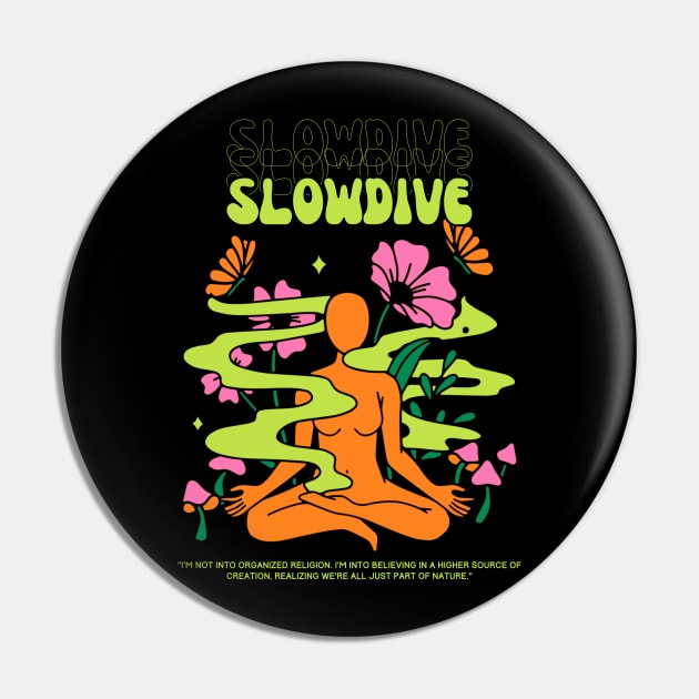 Slowdive // Yoga Pin by Mamamiyah