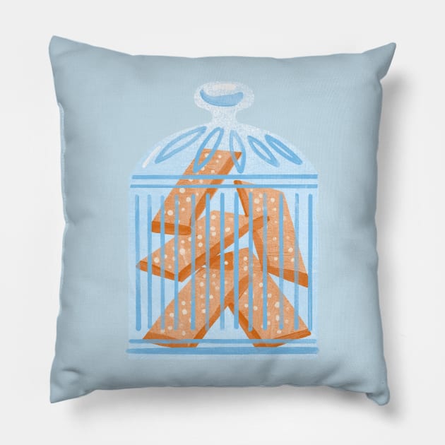 Cookie Jar Pillow by Rebelform