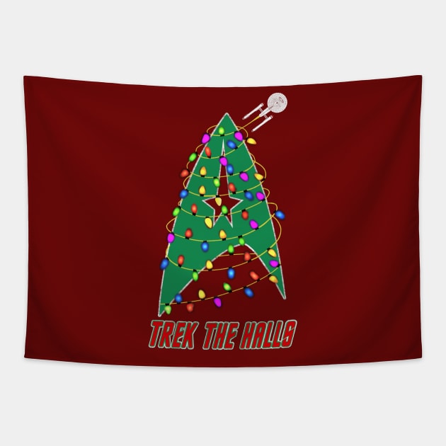 Trek the Halls Tapestry by DistractedGeek