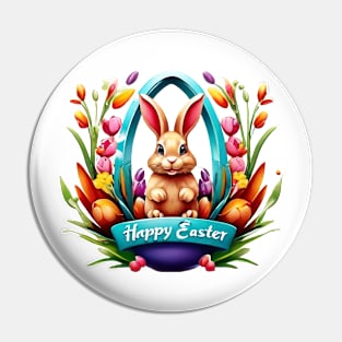 Happy Easter Pin