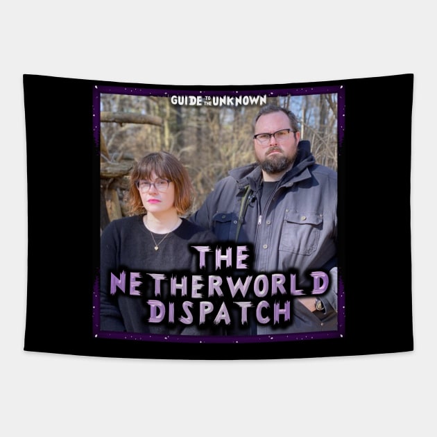 The Netherworld Dispatch 2023 Logo Tapestry by gttupod