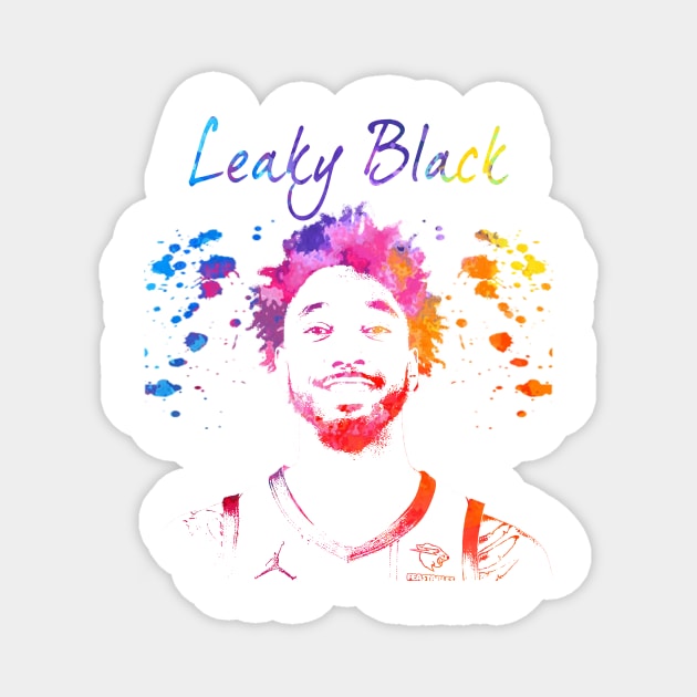 Leaky Black Magnet by Moreno Art