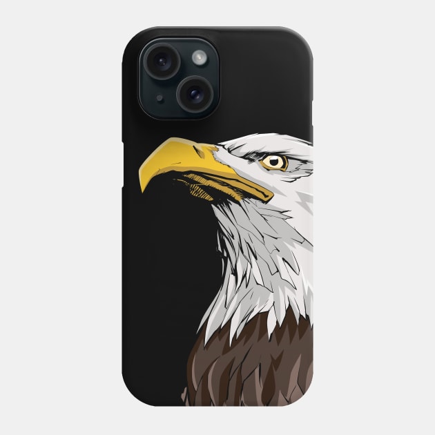 Bald Eagle Phone Case by Malchev