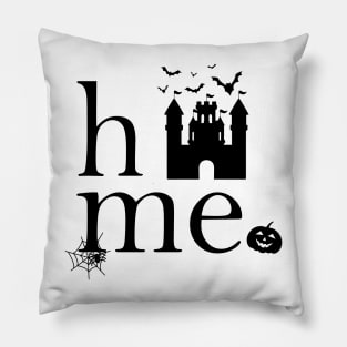 Halloween Family  Home Haunted Mansion Castle Women Men Kids Pillow