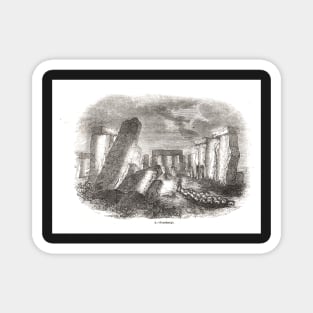 Stonehenge prehistoric monument, England Magnet