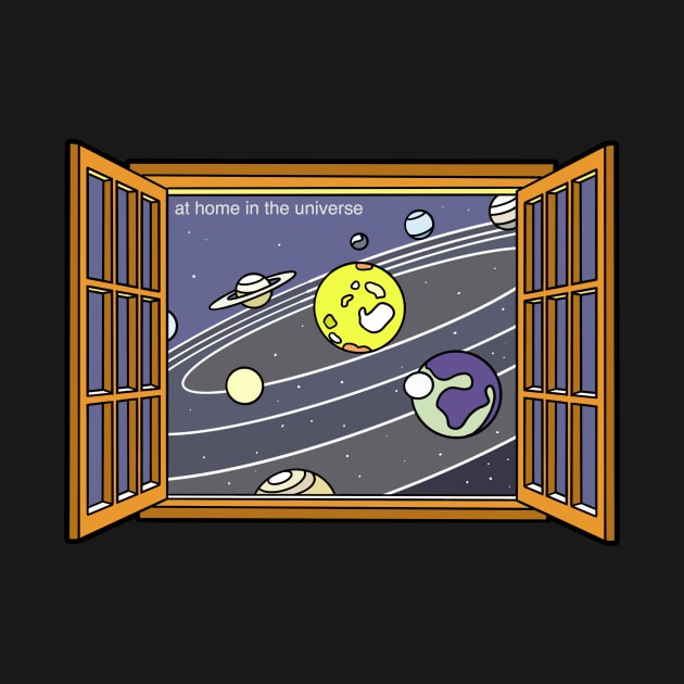 Universe Window by Nerdpins