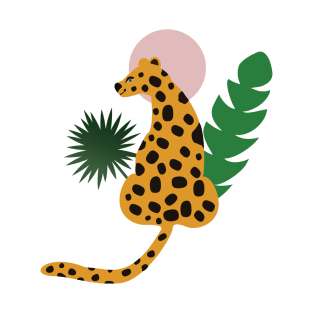 Cheetah and Sun T-Shirt