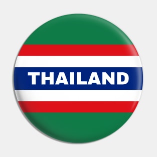 Thailand in Thai Flag Pin