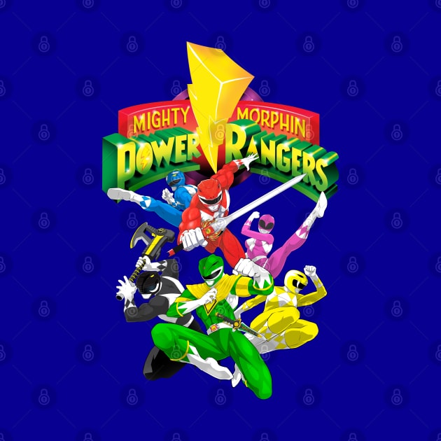 Power Rangers Action by CoolDojoBro