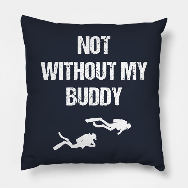 Scuba Diving Buddy Pillow by Tengelmaker