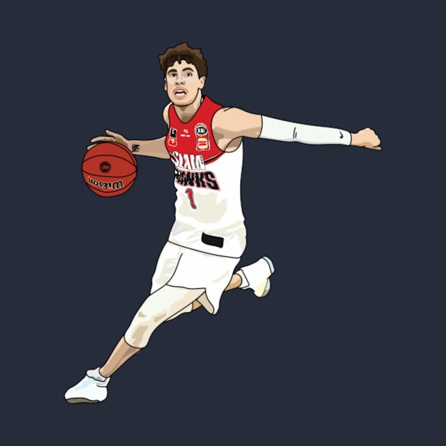 Lamelo Ball Illawarra Hawks by IveyEricssonArt