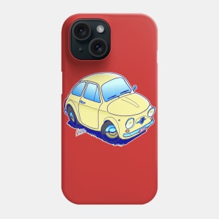 Classic Fiat Cinquecento just the car Phone Case