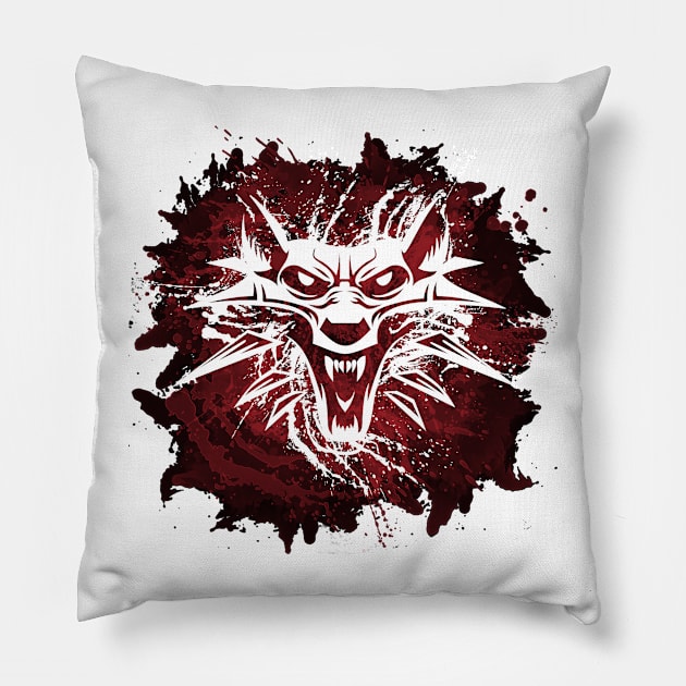 I am Geralt! Pillow by TonyCenteno