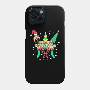 Good News Elf Quote Knit Phone Case