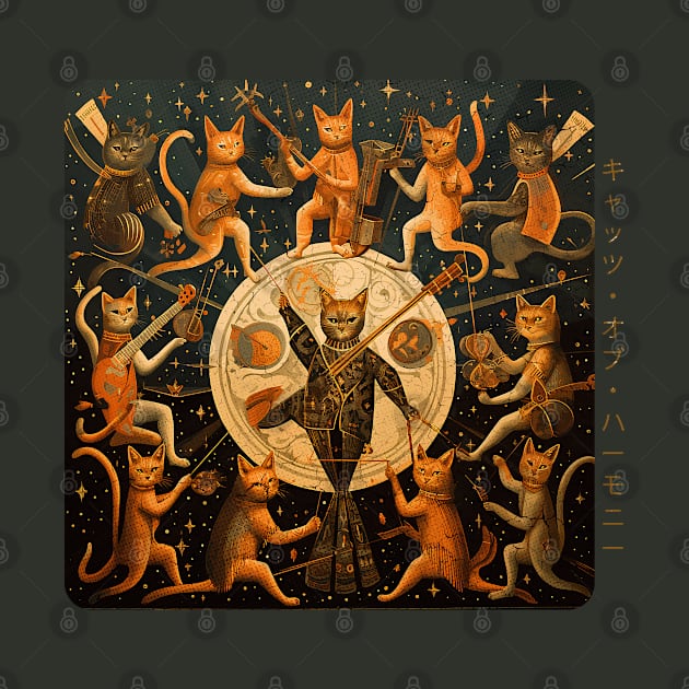 Cats of Harmony lll by Looki