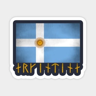 Scandinavian Argentina - Argentinian Scandinavia Magnet