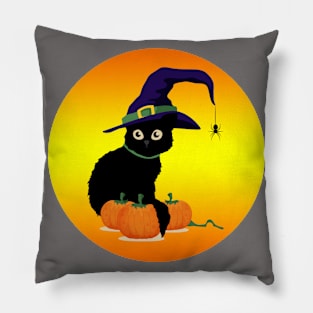 Halloween cat Pillow