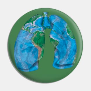 Lungs of the Earth Pin