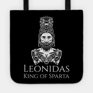 Leonidas - King Of Sparta - Ancient Greek Military History Tote