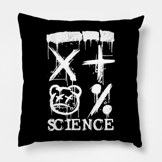 Science Bear Pillow by Ryuga