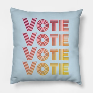 go to vote Pillow