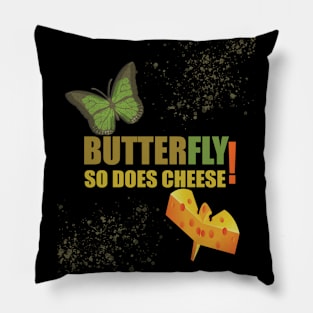 Butterfly Cheese Pillow