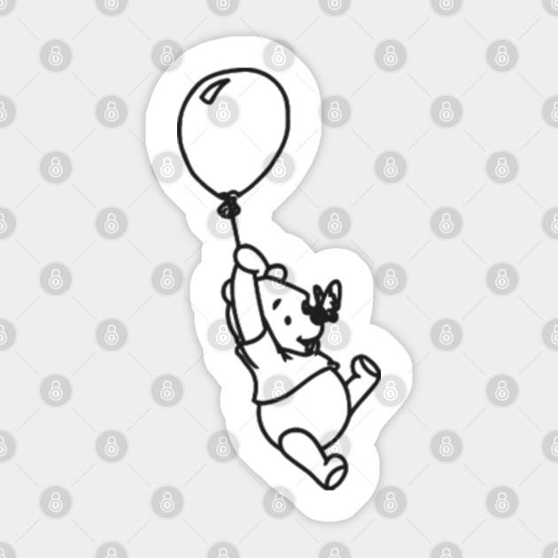 Winnie The Pooh Winnie The Pooh Bear Sticker Teepublic