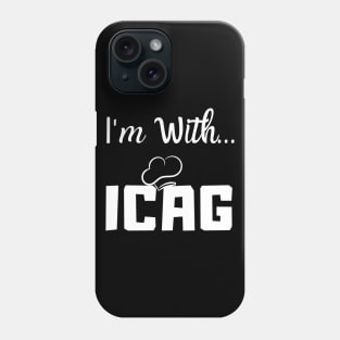 Im With ICAG , Iron Chef Alex Guarnaschelli Phone Case